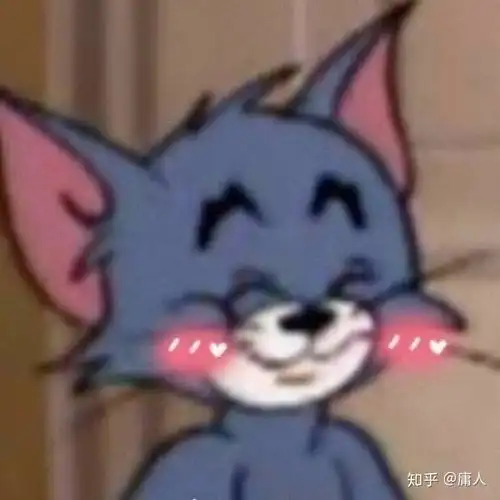 女孩和老鼠的情侣头像