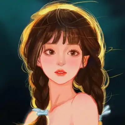 森女头像文艺范手绘系部
