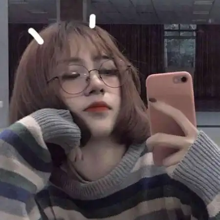 甜美女生头像真人路是自己走出来的