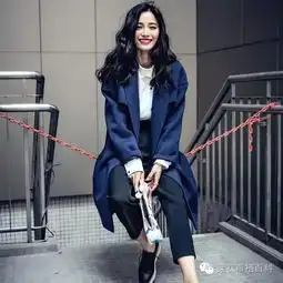 秋冬搭配大衣平底鞋的n种可能