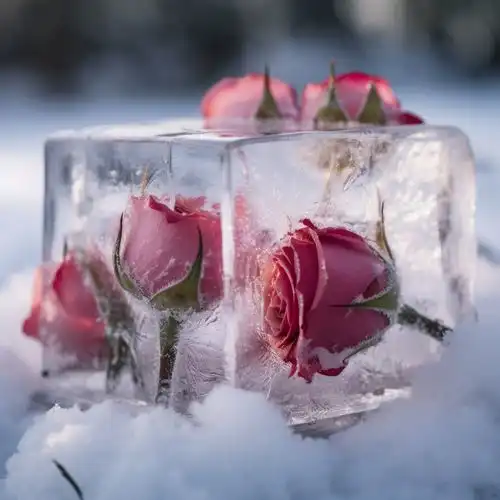 设图七夕情人节优雅浪漫创意唯美玫瑰摄影图摄影图