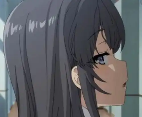 二次元想要娶回家的小姐姐麻衣学姐的微笑,凉宫春日让人动心