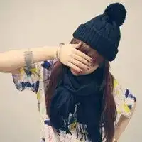 微信女生唯美头像戴帽微信头像图片大全