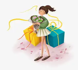 教师节送花送礼物的女学生图片素材其他格式下载动漫人物大全