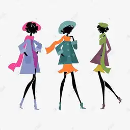 卡通手绘丝巾的女人素材图片免费下载高清png千库网图片编号9141298