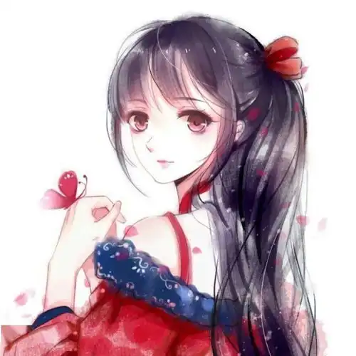 古风女生头像漫画头像高