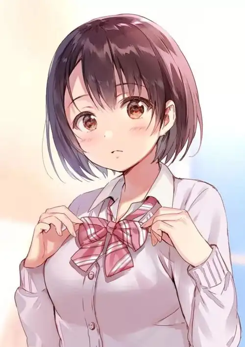 二次元短发美少女赏析