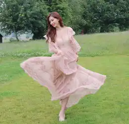 仙气粉色女生头像薄纱