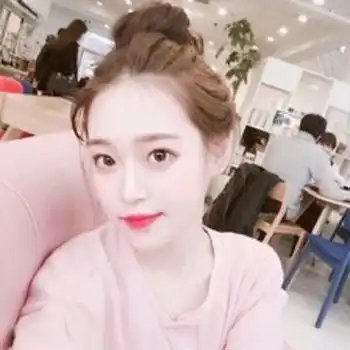 丸子头女生头像小清新丸子头美上天