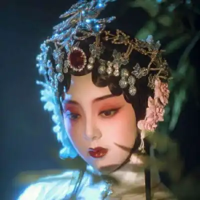 古风动漫戏子头像图片