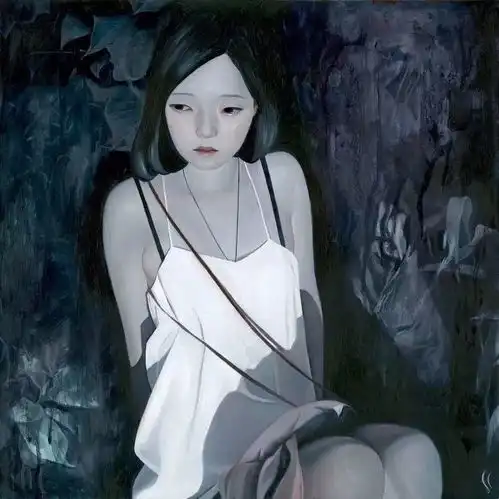 视觉体验画布之里,色调衍生出冷冽般的肢体触感