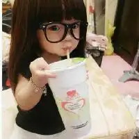 可爱小女孩头像大眼睛可