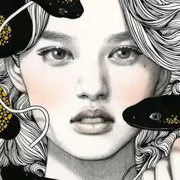 越南美女插画师,作品狂野又细腻,花花公子甚是钟爱她