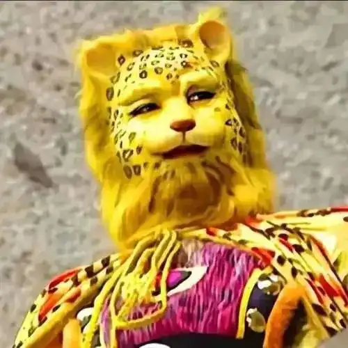 抖音头像学生女生金钱豹