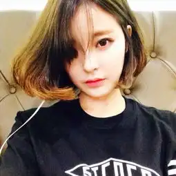 短发女头