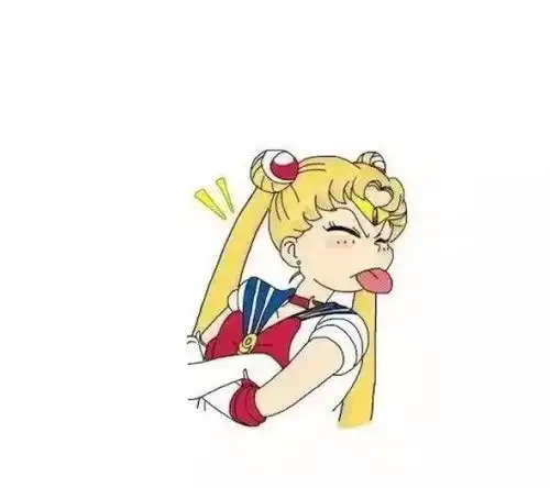 简笔画头像女生ins美少