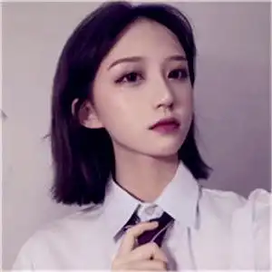 好看的微信头像女短发剪短发更有时尚感