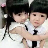 微信头像小孩一对微信头像图片大全