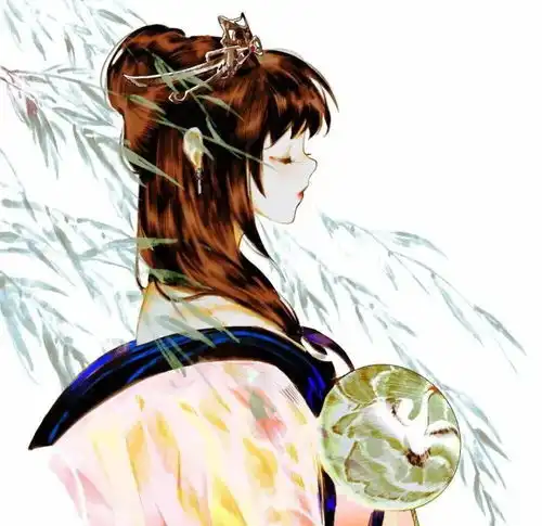 古风动漫女生头像玉容寂寞泪阑干,梨花一枝春带雨