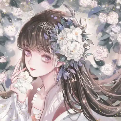 动漫女头丨你背负着世界,我想做你低头能见的野花