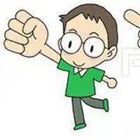 剪刀石头情侣头像动漫超萌版微信头像图片大全