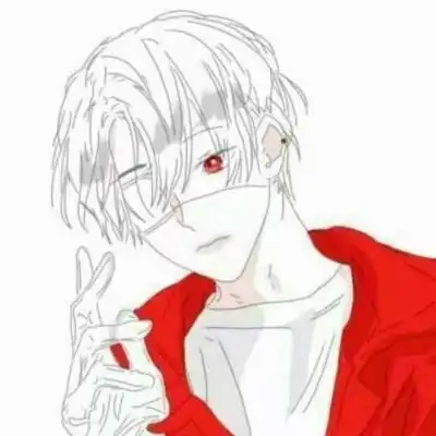 病态男生动漫头像