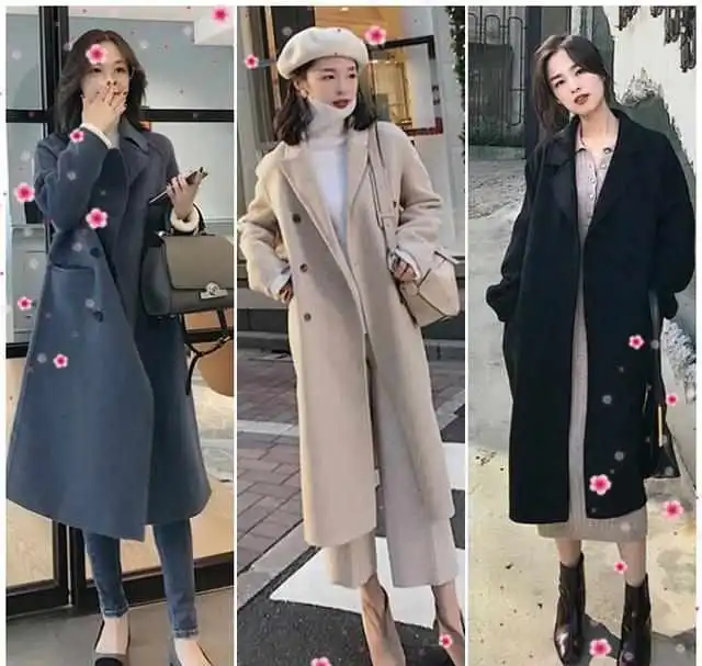 ins头像女生高级感大衣