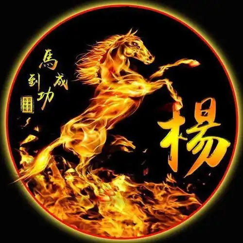 中老年头像大全马到成功姓氏头像,黑马奔腾火马奔腾,一定不要错过了