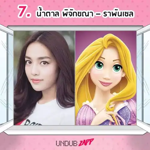 刘亦菲成为迪士尼首位华人女星如果让泰国女星来演,你猜她们是什么角色呢