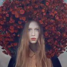 摄影师头像女性的唯美