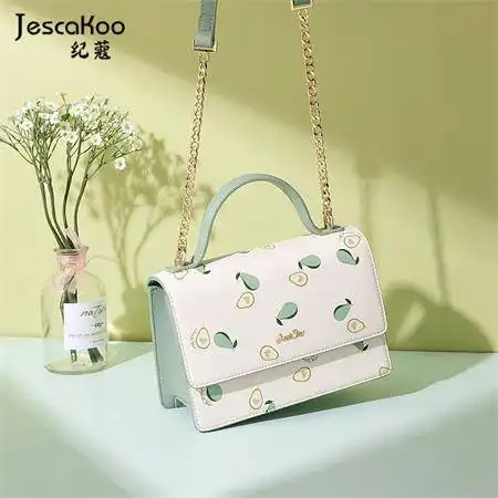 夏天包包女网红时尚单肩包链条小方包手提清新少女斜挎包2020新款潮