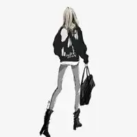 动漫头像女生黑白背影动漫女生黑白悲伤背影头像