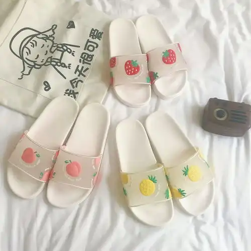 拖鞋女夏外穿学生可爱网红少女心防滑浴室百搭软底家用潮流韩版鞋