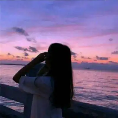甜美女生头像唯美背影动