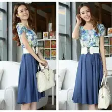 碎花头像女牛仔