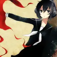 校服少女头像穿着青春校服的少女