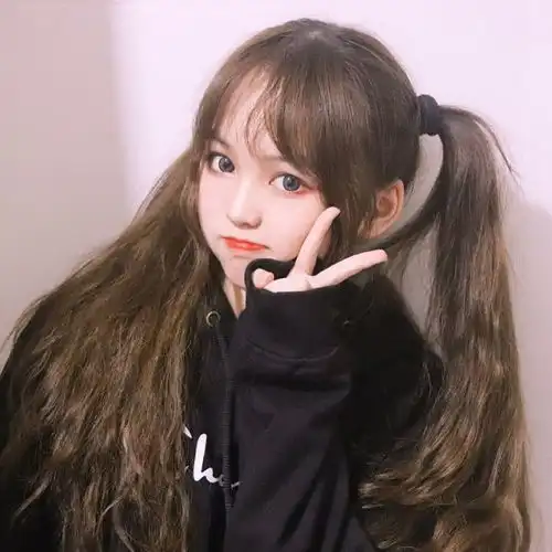 双人闺蜜头像女真人爱你