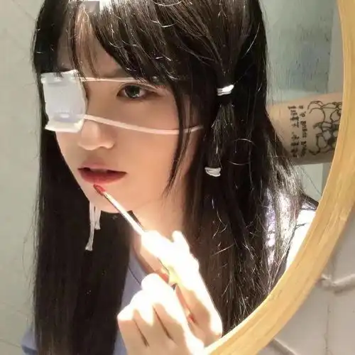 可爱少女头像真人图片唯