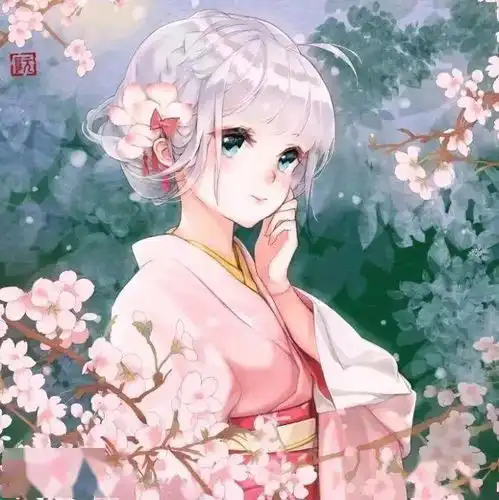 jk制服女生头像锁骨古风