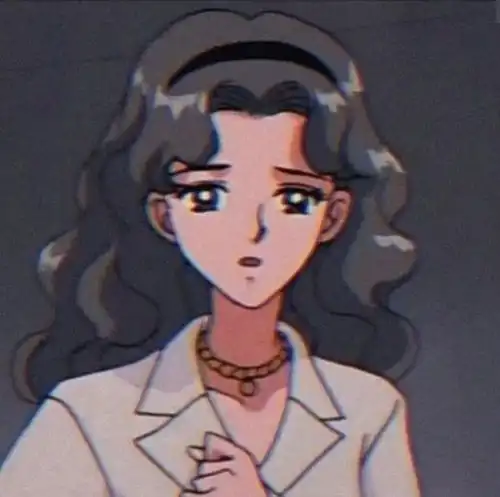动漫旧漫无水印女生头像迷蒙