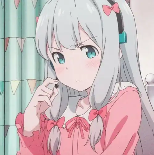 女生动漫头像,连赞都不点,你点什么点外卖吗