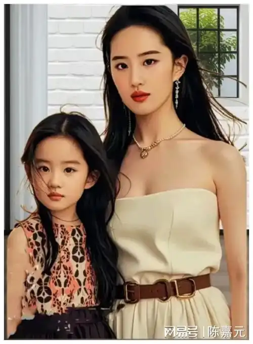 照片里小女孩和刘亦菲长得这么像,他们竟是这样的关系