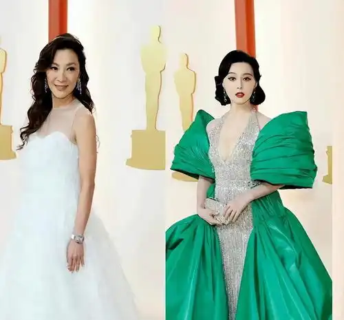 撞脸蔡明劣迹女艺人蹭奥斯卡红毯再被嘲,网友坚决抵制