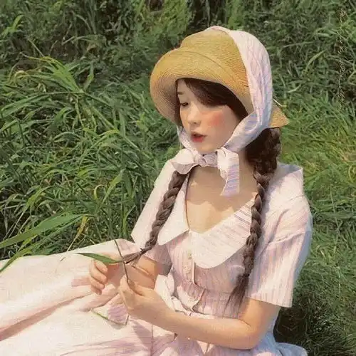 女生头像唯美仙气真人背
