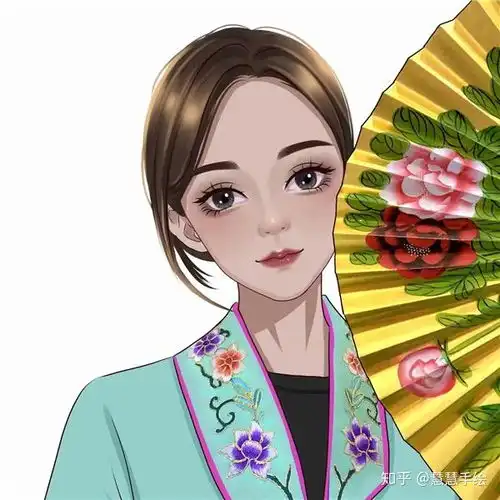 头像女生可爱漫画绘画绘