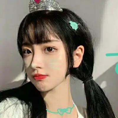 奶酪真人唯美小清新泡沫捏脸女女生头像我要个性网