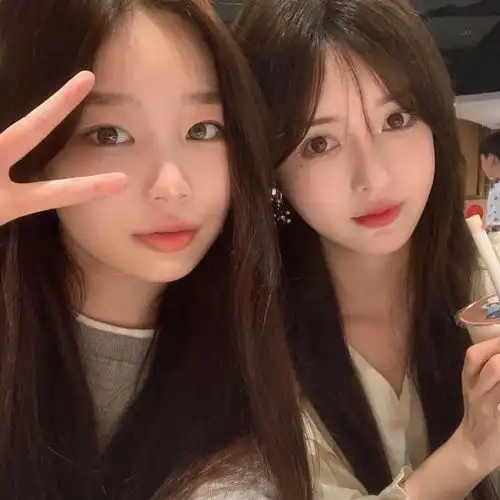 高质量心动真人闺蜜头像