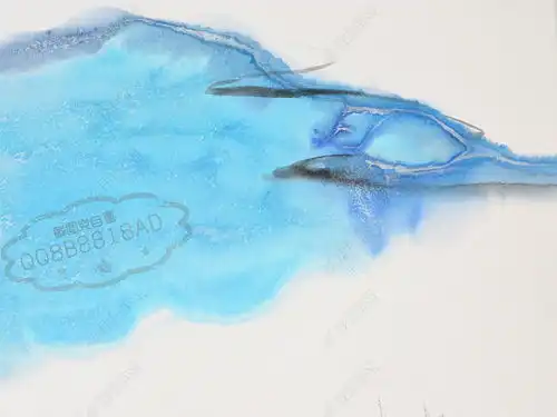 极美雅致新中式现代油画风景艺术玄关图片素材效果图下载