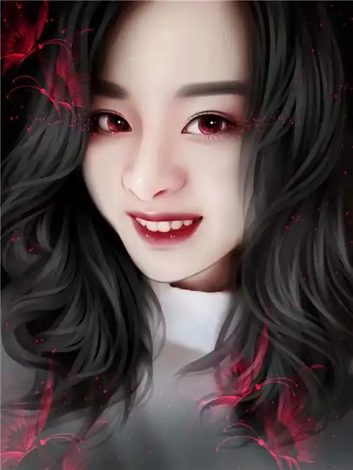 2021好看的头像图片手绘潮流女孩头像简单女生头像高冷成熟