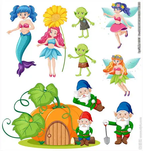 卡通小仙女图片